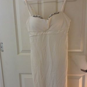 Victoria Secret White Rhinestone Bra Dress